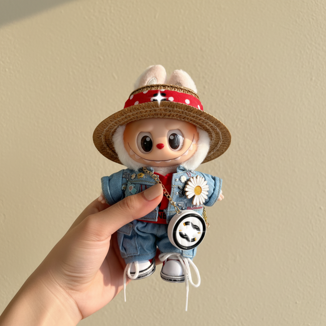 Labubu Denim Stage Idol Concert Outfit Collection (7pc)