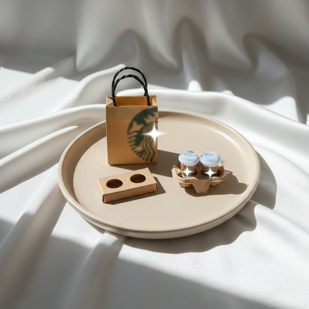 Labubu Luxe Café Moments Coffee Accessory Set (4pc)