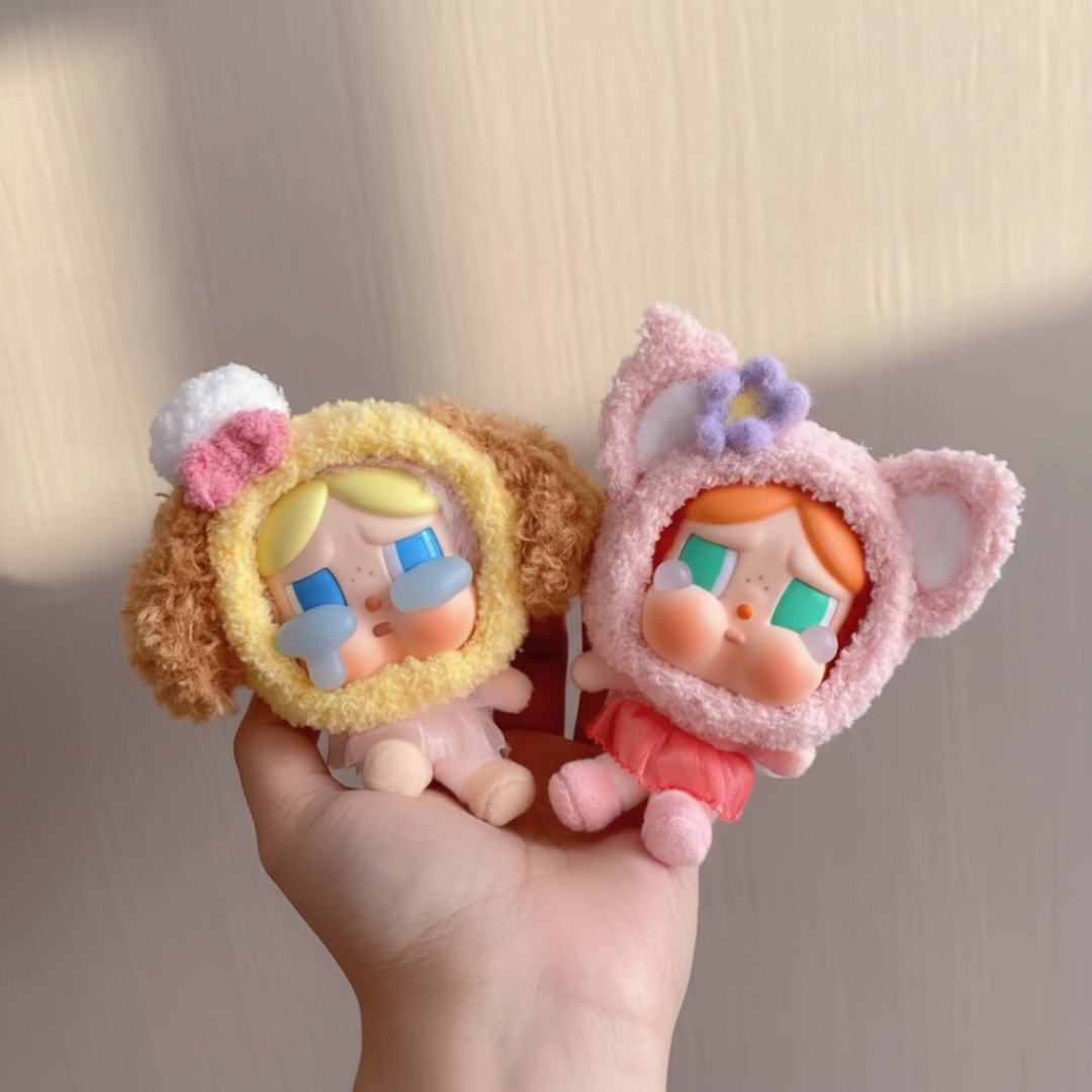 Crybaby Sweet Pet Set – Yellow Puppy & Pink Kitty Costumes