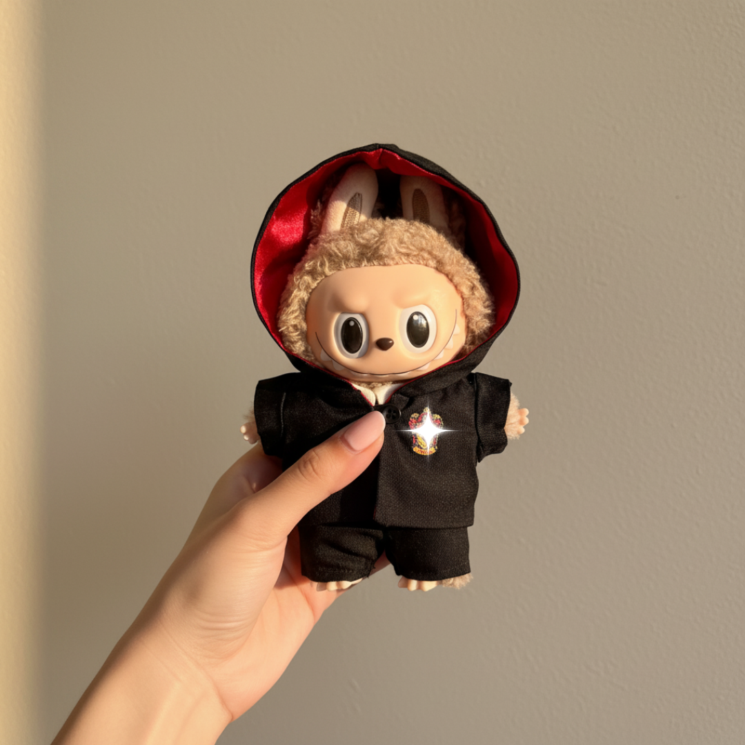 Labubu Red House Wizard Robe Outfit – Magical School